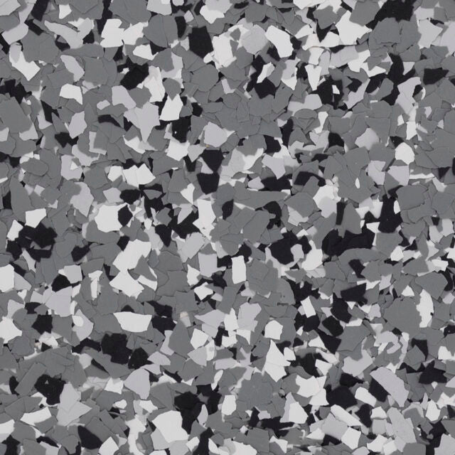 Garage Epoxy Flake Kit: Large Floors Protected